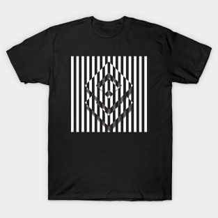 Op art pattern T-Shirt